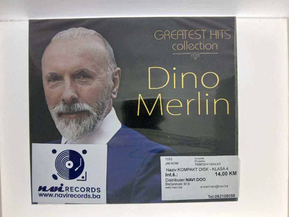 DINO MERLIN - GREATEST HITS COLLECTION - CD