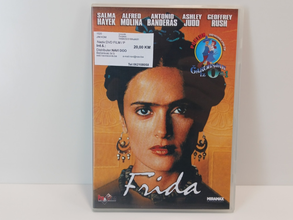 FRIDA - PRO VISION - DVD VIDEO FILM - NAVIRECORDS.BA