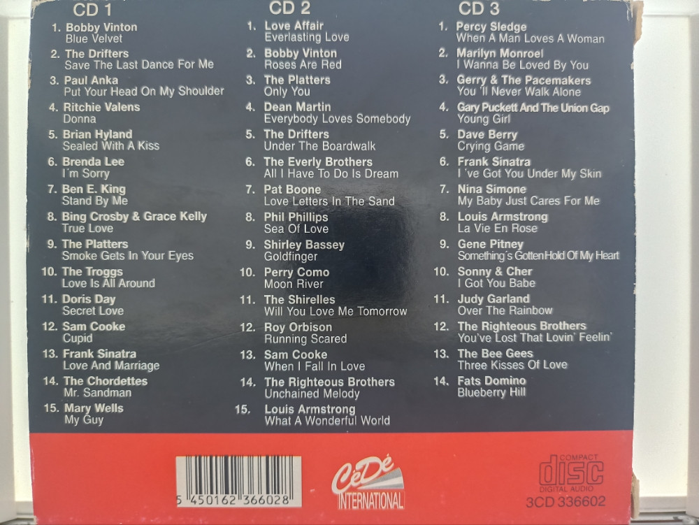 LJUBAVNE PJESME - KOKTEL - 3 CD-BOX  - NAVI DOO TUZLA
