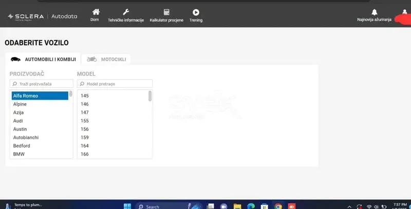 AutoData Auto Data HaynesPro Program sa semama, uputama