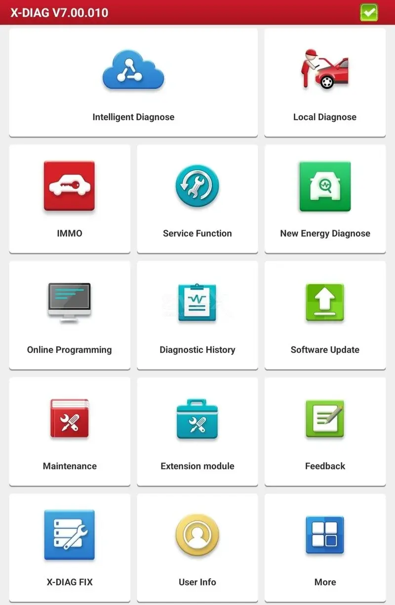 Launch Diagzone Pro Xdiag + Tablet