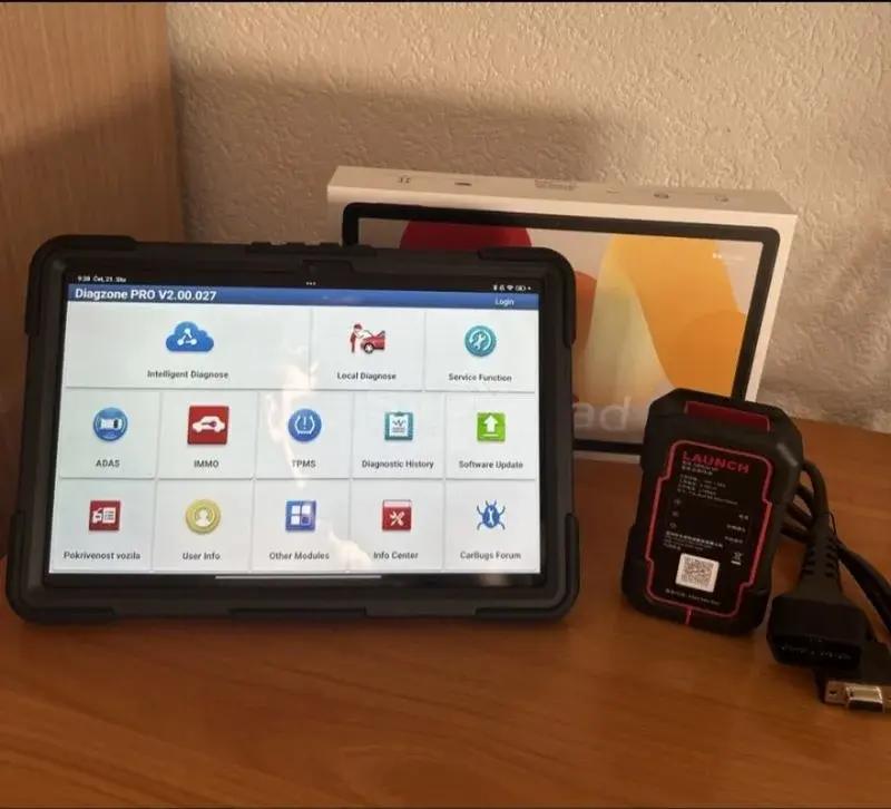 Launch Diagzone Pro Xdiag + Tablet