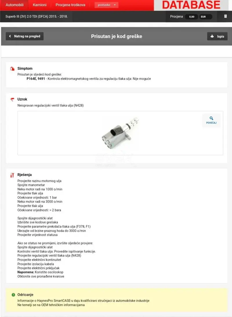 Haynes Pro Workshop Data Online Autodata Auto Data šeme