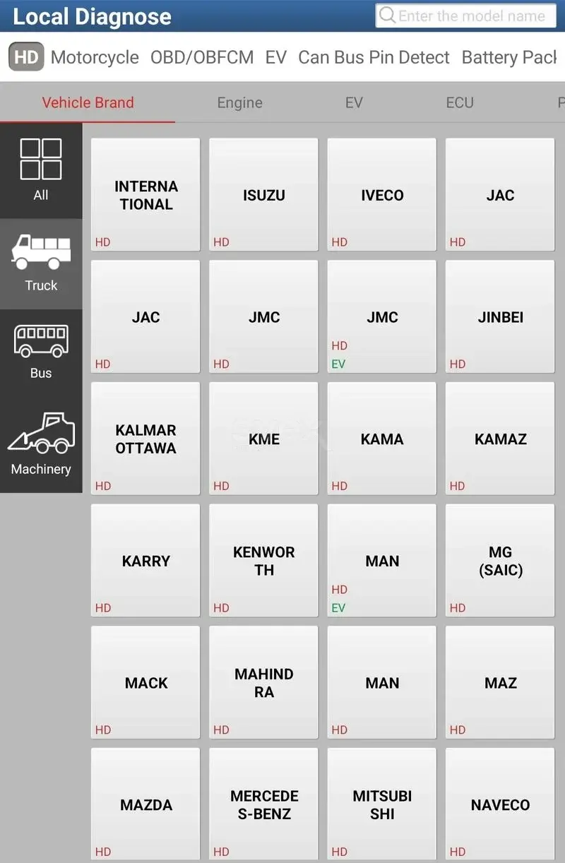 Launch Diagzone Pro Xdiag + Tablet
