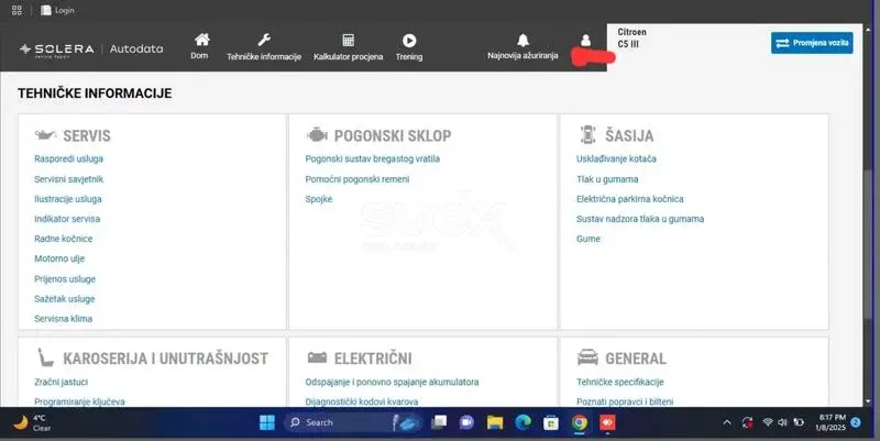AutoData Auto Data HaynesPro Program sa semama, uputama