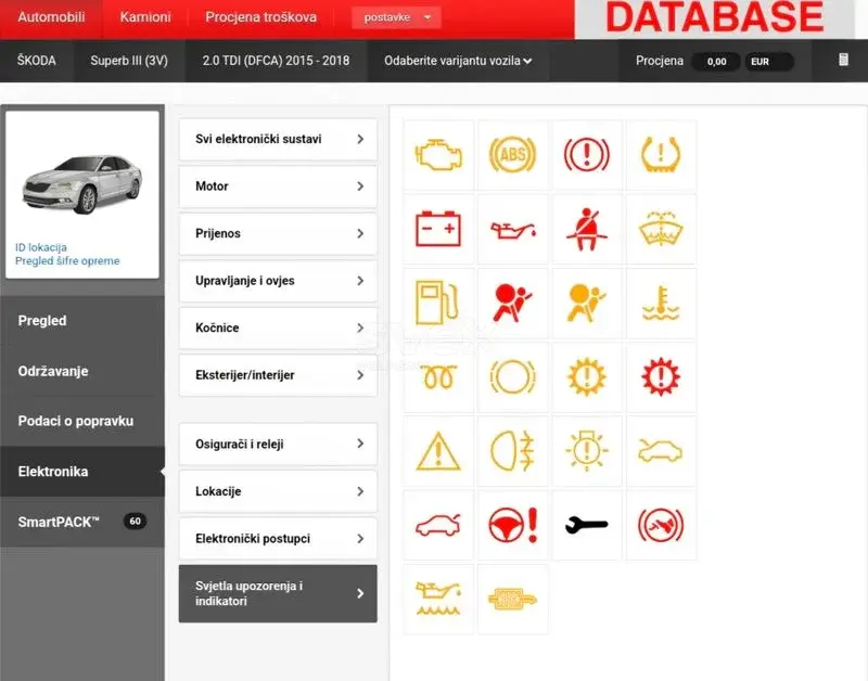 Haynes Pro Workshop Data Online Autodata Auto Data šeme