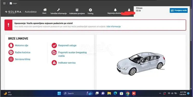 AutoData Auto Data HaynesPro Program sa semama, uputama