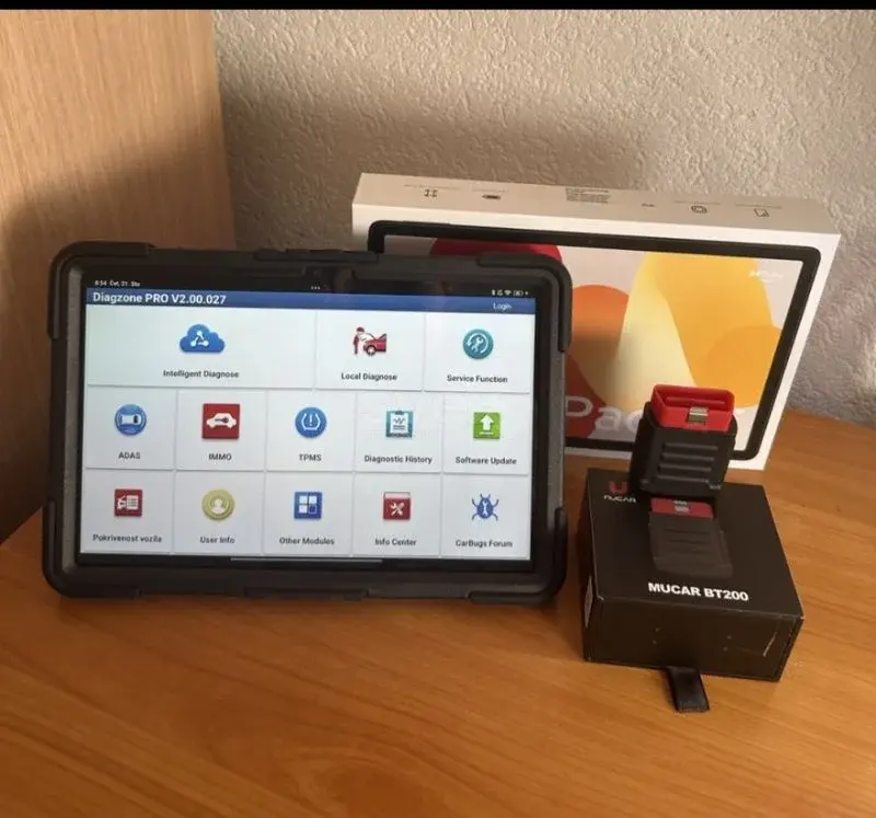 Launch Diagzone Pro Xdiag + Tablet