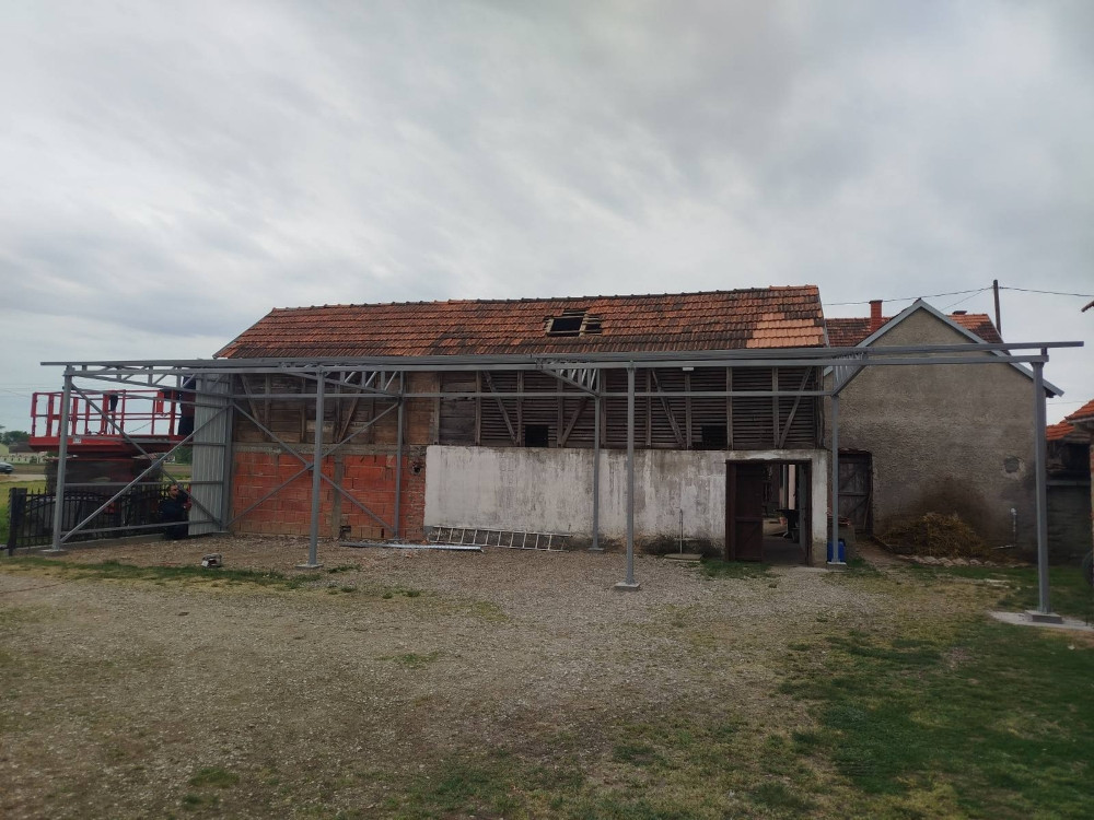 Montažni objekti i hale po mjeri - čelične konstrukcije