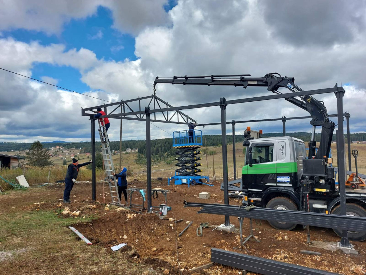 Metalne konstrukcije, čelične hale i skladišta - Izrada i montaža