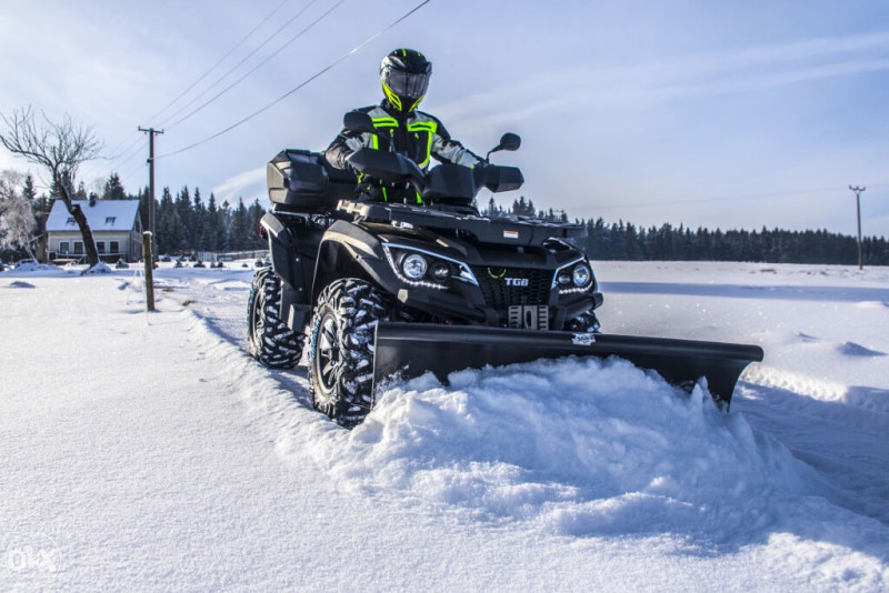 GRNA ZA SNIJEG ATV QUAD  SHARK 152CM crna