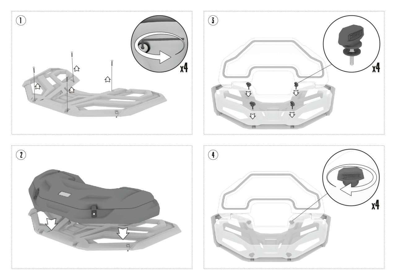 KOFER ATV TESSERACT PREDNJI SEGWAY AT10W