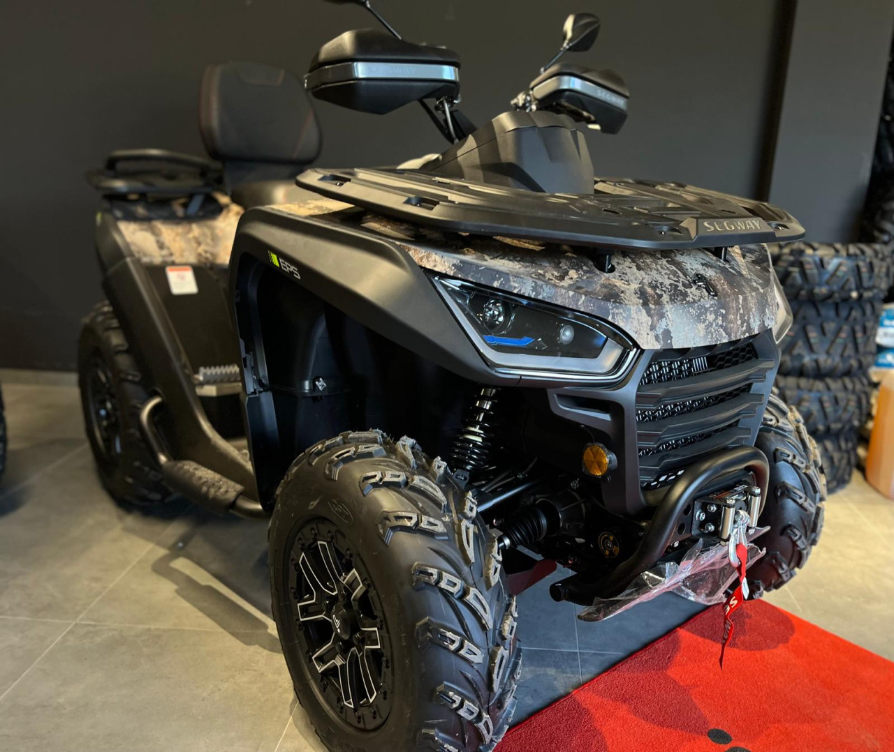Segway Snarler Camoflague AT6 L 600 EPS-servo ATV QUAD