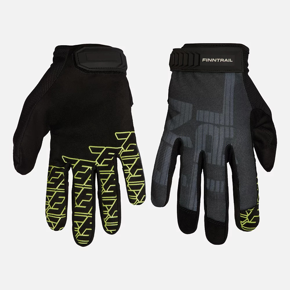RUKAVICE FINNTRAIL EAGLE GRAPHITEYELLOW 2841 ATV/QUAD