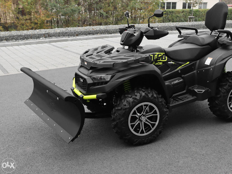 GRNA ZA SNIJEG ATV QUAD  SHARK 152CM crna