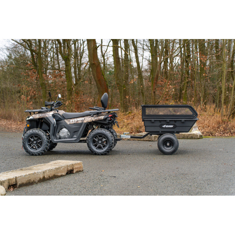 PRIKOLICA ZA QUAD ATV SHARK GARDEN S (300 kg)