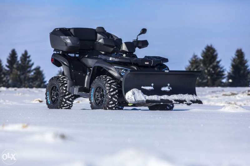 GRNA ZA SNIJEG ATV QUAD  SHARK 152CM crna