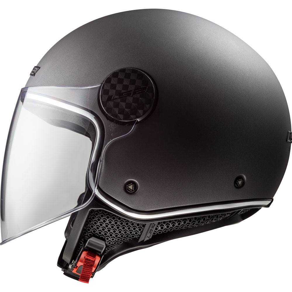 KACIGA LS2 SPHERE LUX OF585 SOLID MATT TITAN ATV MOTO