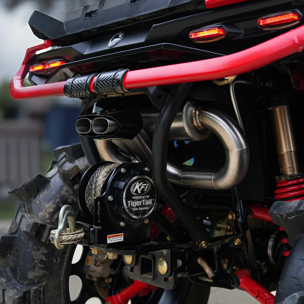 ATV AUSPUH ZERRA EVO CENTER EXHAUST  CAN AM OUTLANDER 850-1000 G3