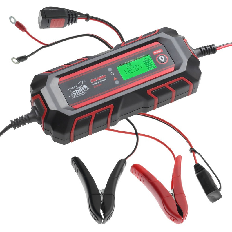PUNJAČ AKUMULATORA CN - 4000 SHARK ATV QUAD MOTO AUTO