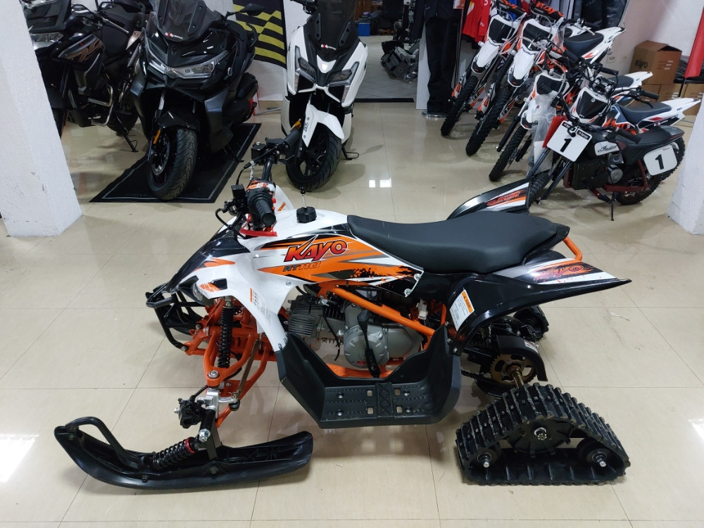 KAYO AT 110 + SKI GUSJENICE + TOCKOVI ATV QUAD OFF ROAD DJEČJI