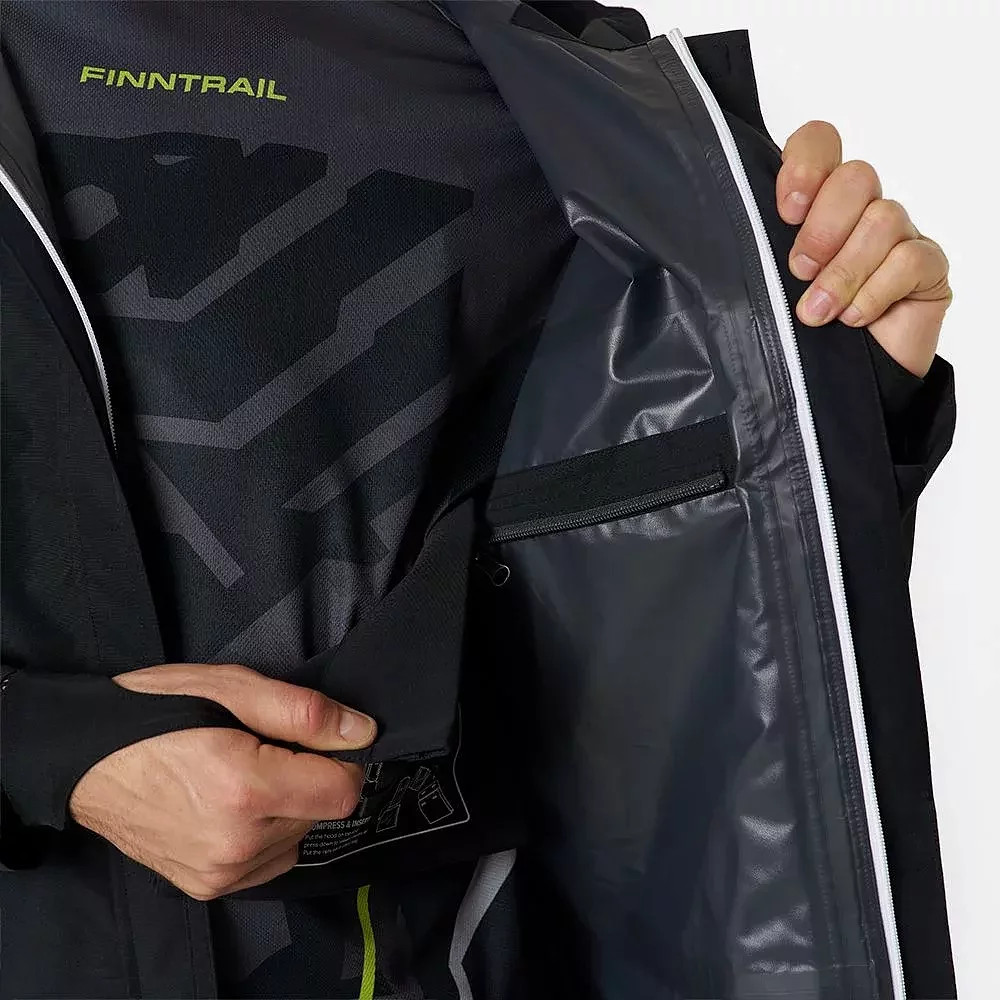 JAKNA FINNTRAIL DRY COAT GRAPHITE 4020 ATV/QUAD