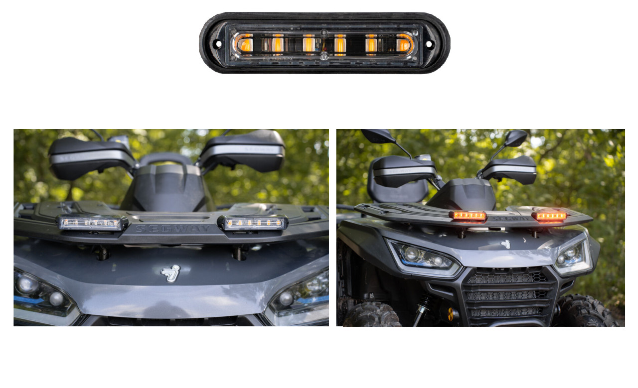 LED BAR SVJETLO UPOZORENJA TREPTAČI BLINKERI 17cm 6W QUAD ATV