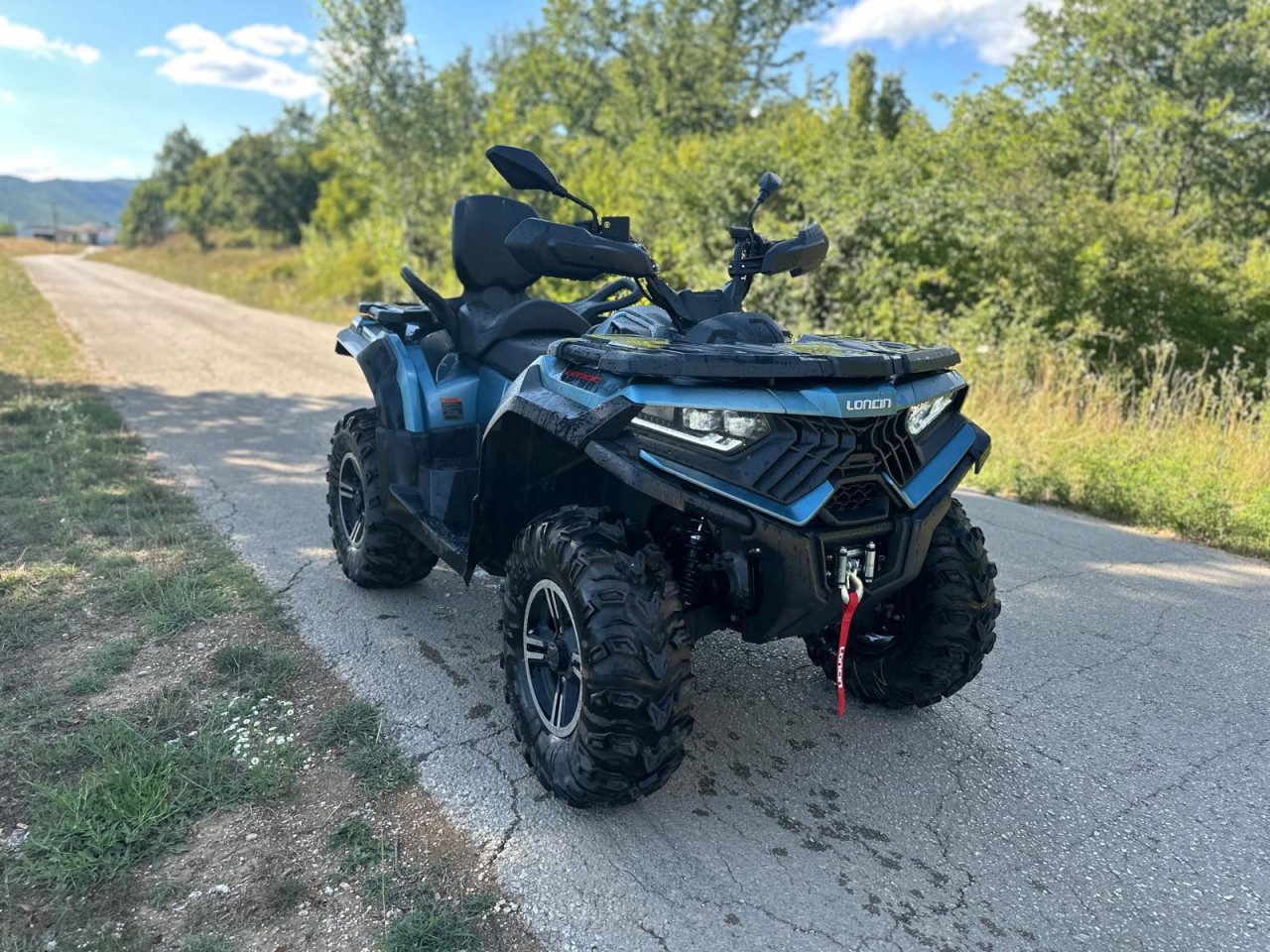 LONCIN XWOLF 700 EPS-servo ATV QUAD POLOVAN RABLJENI CF MOTO