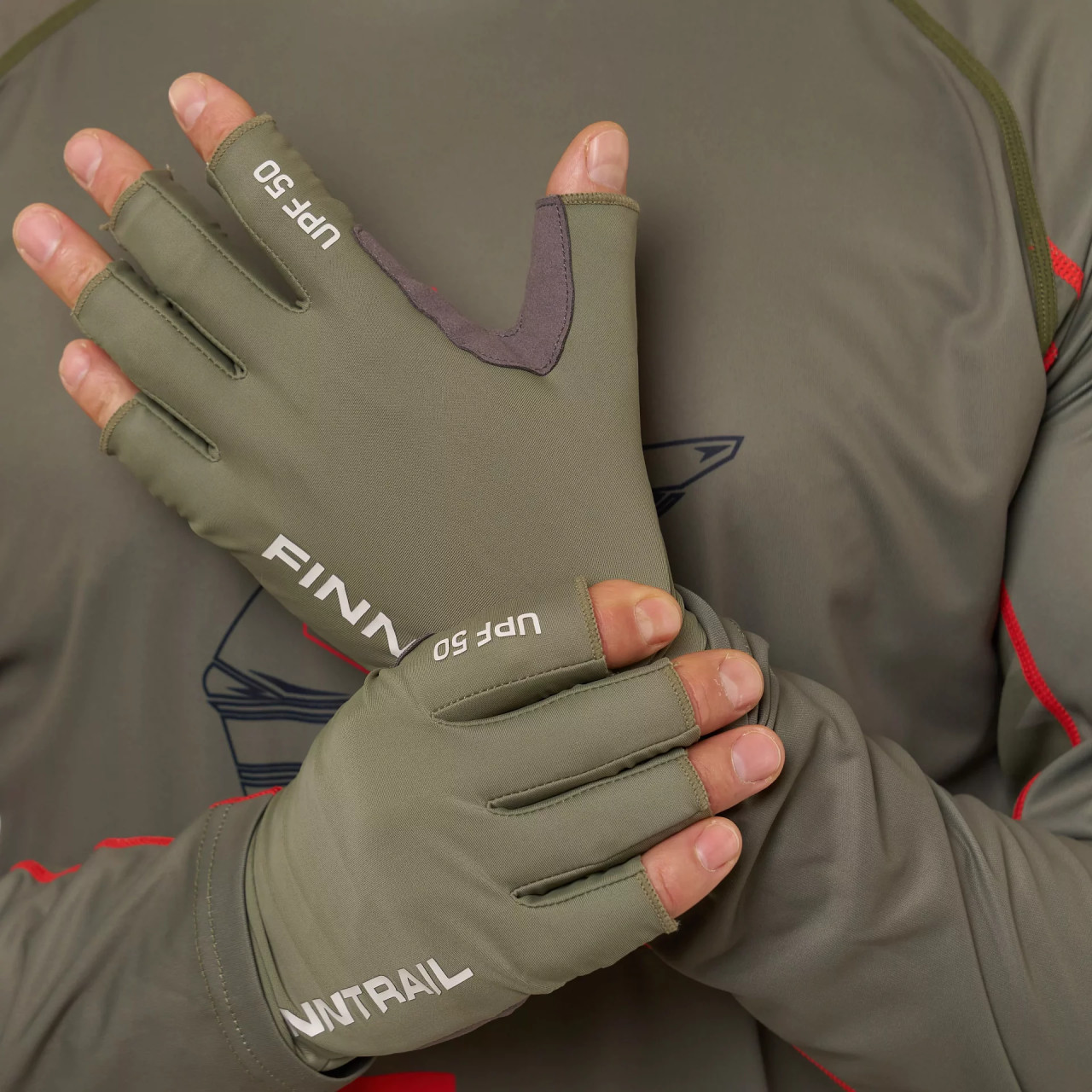 RUKAVICE FINNTRAIL WAVE KHAKI 2852 ATV/QUAD