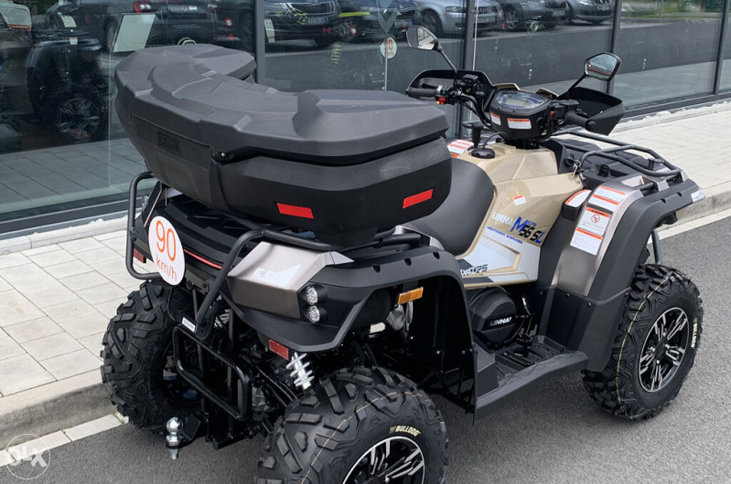 KOFER ZA ATV QUAD ZADNJI AX115 SHARK POLARIS 570