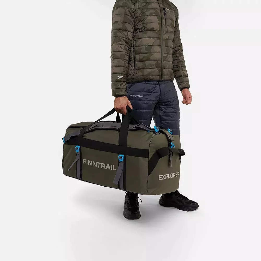 RUKSAK/TORBA FINNTRAIL EXPLORER 100L KHAKI 1728 ATV/QUAD