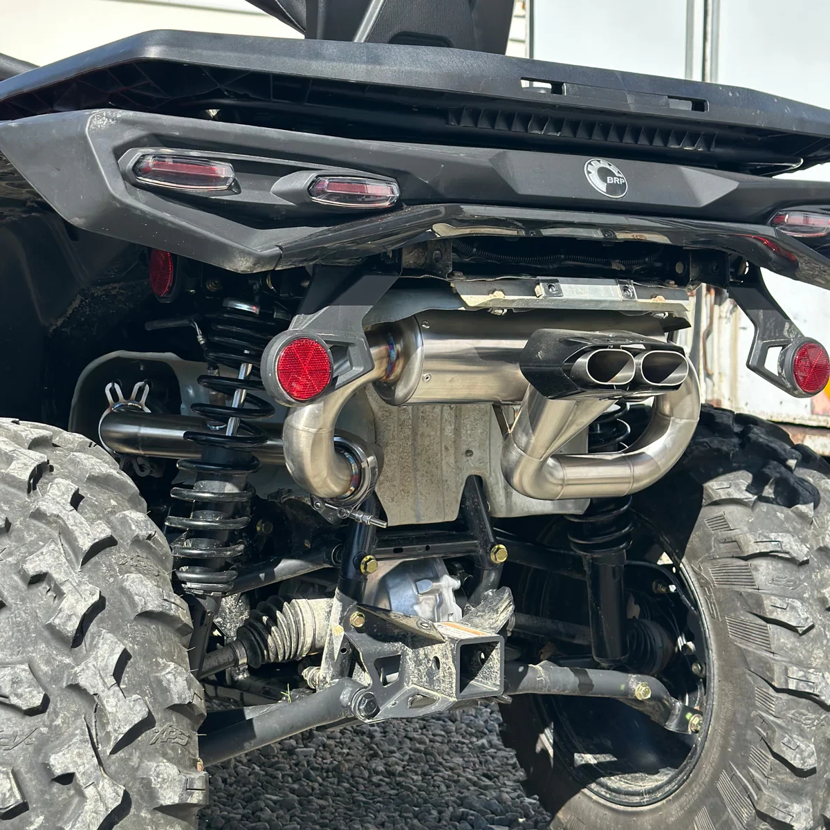 ATV AUSPUH ZERRA EVO CENTER EXHAUST  CAN AM OUTLANDER 850-1000 G3