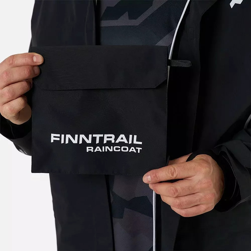 JAKNA FINNTRAIL DRY COAT GRAPHITE 4020 ATV/QUAD