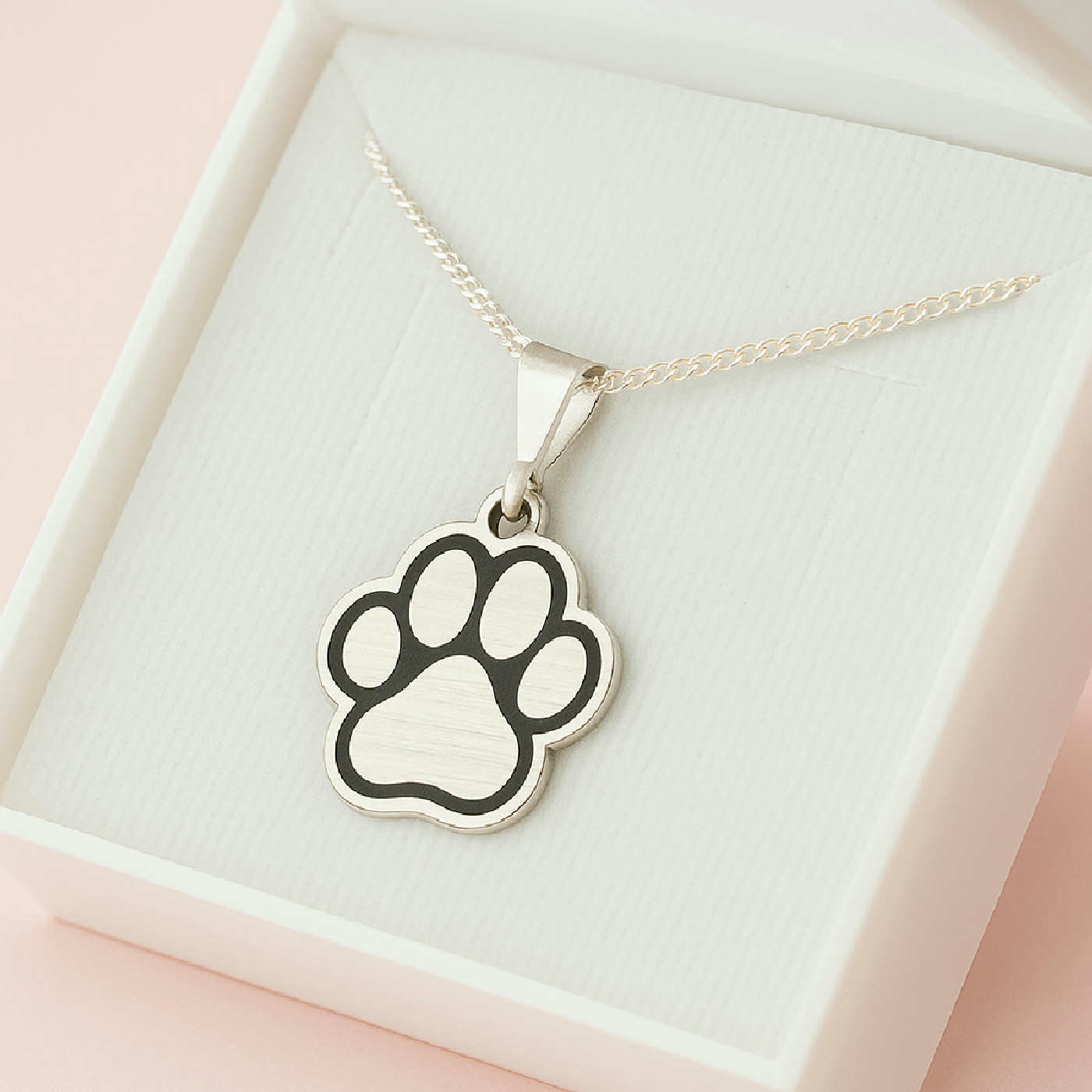 Dog paw ogrlica