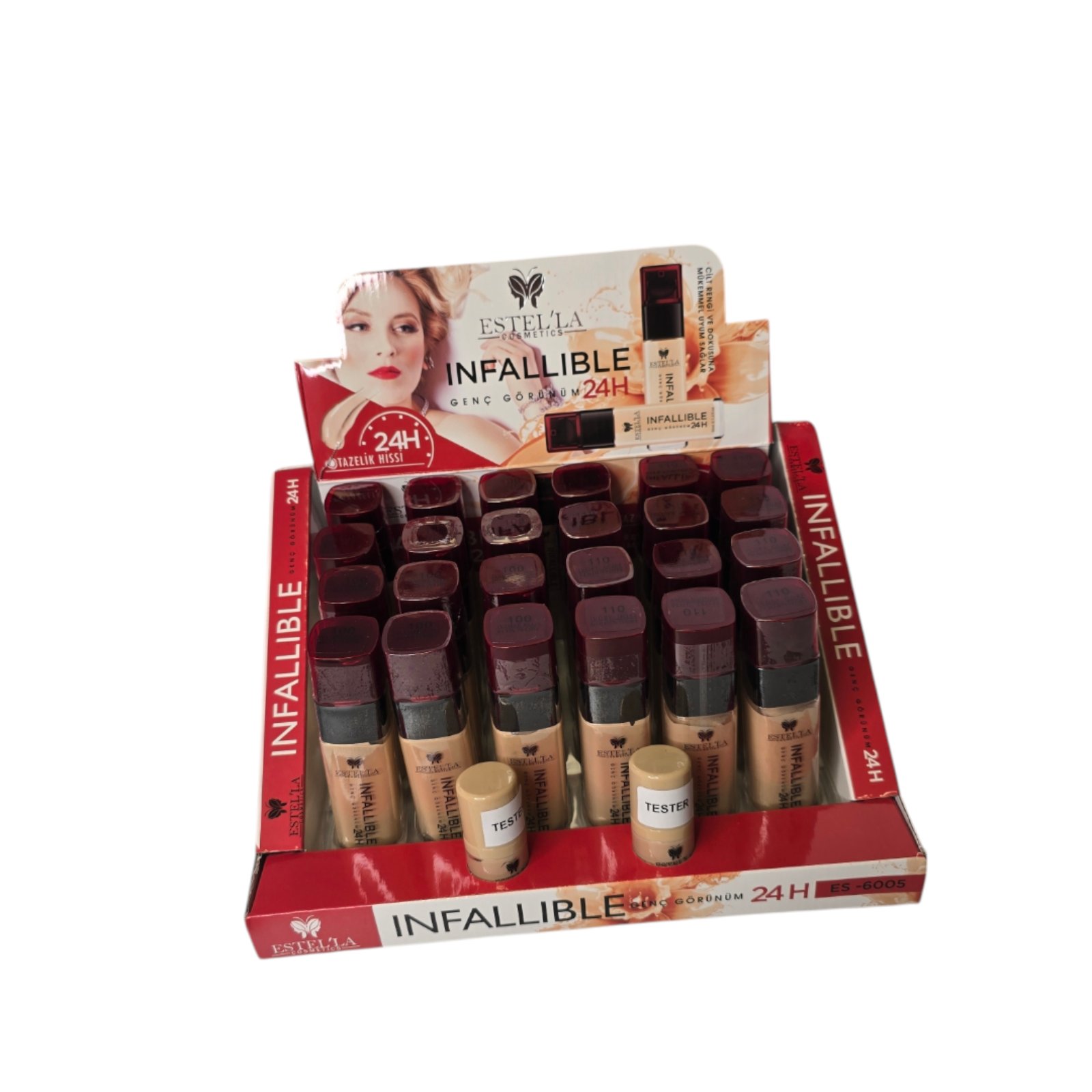 Estel'la Foundation tečni puder 24h Infallible 30ml