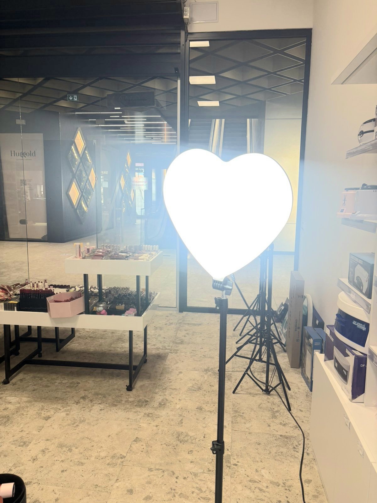 LED Light lampa rasvjeta reflektor srce sa velikim stalkom 31cm RL-500