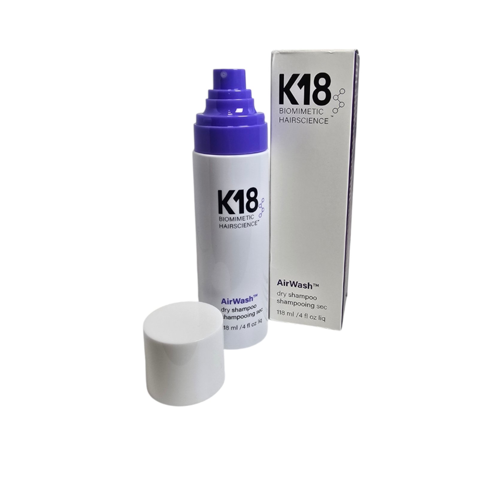 K18 AirWash dry shampoo suhi šampon 118ml