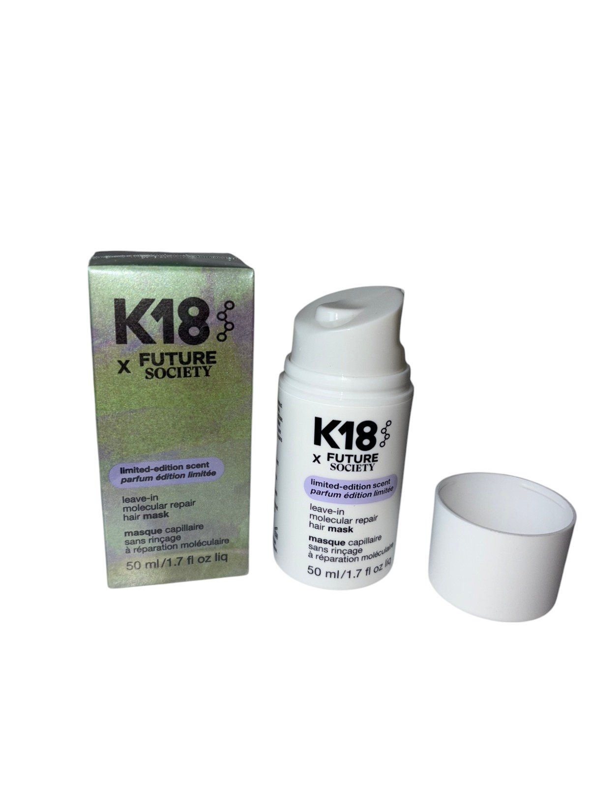 K18 x Future Society Leave-in maska za molekularnu obnovu kose 50ml