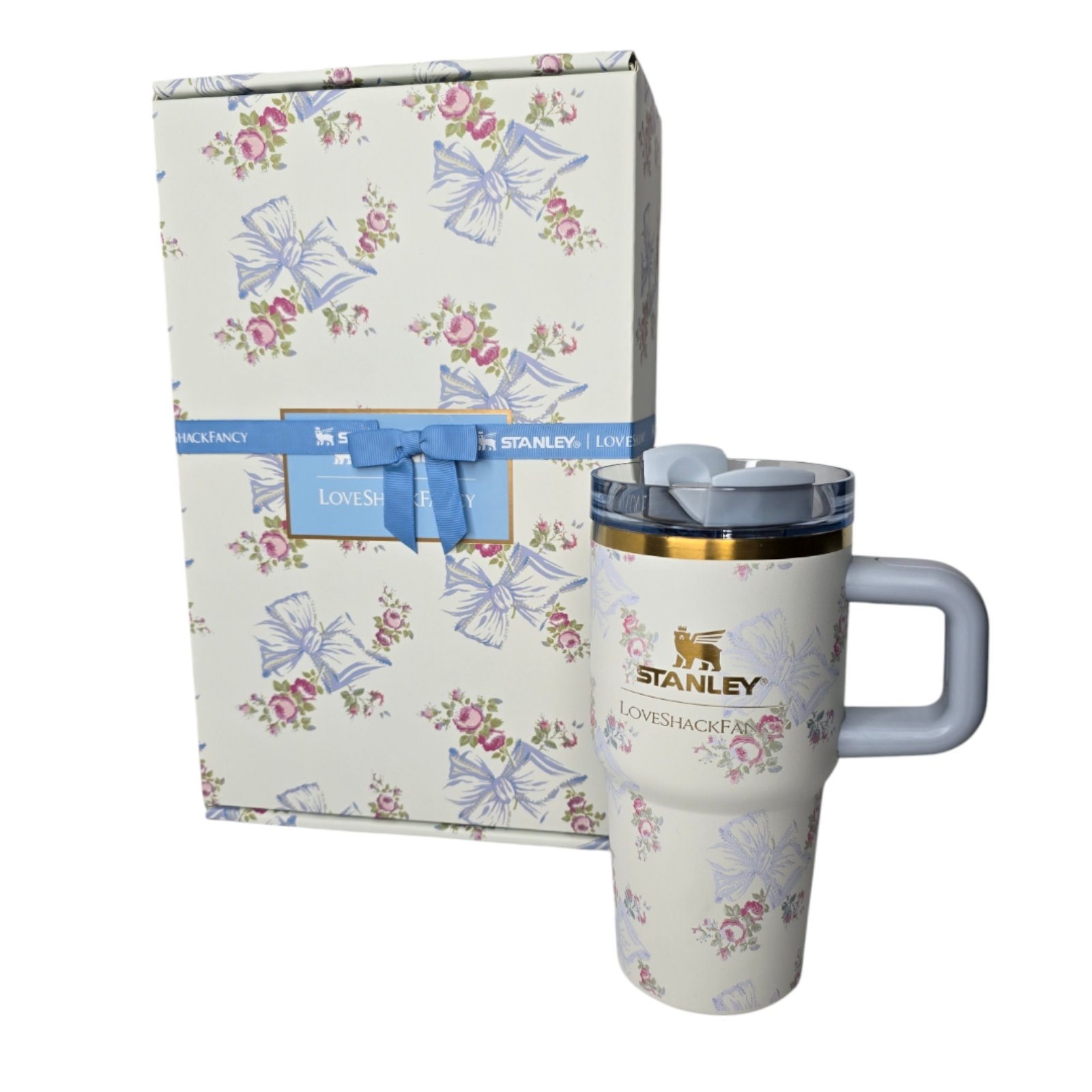 Stanley boca 1913 x LoveShackFancy Quencher ProTour Tumbler 591ml