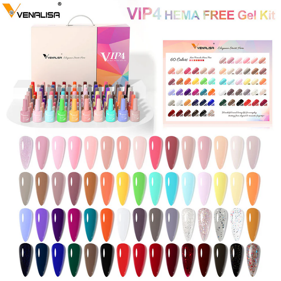 Set trajnih lakova 65 komada Venalisa VIP4
