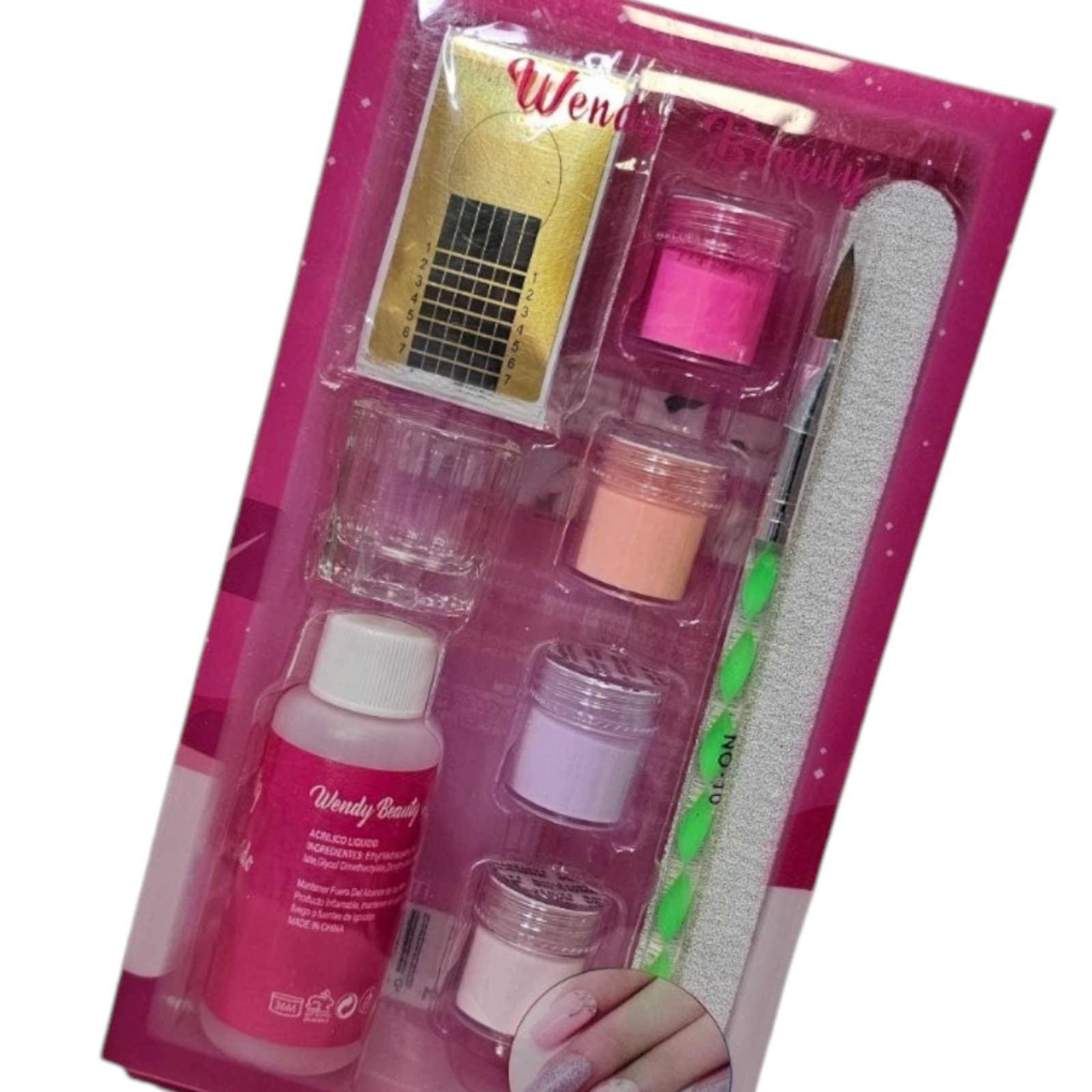 Wendy Beauty akril set za nokte