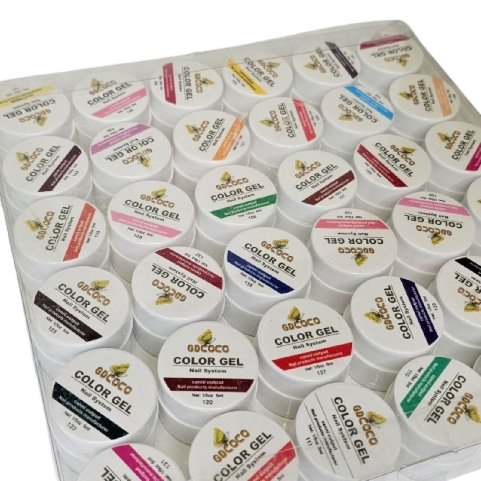 Set COCO UV gelova za nokte u boji, 36pcs