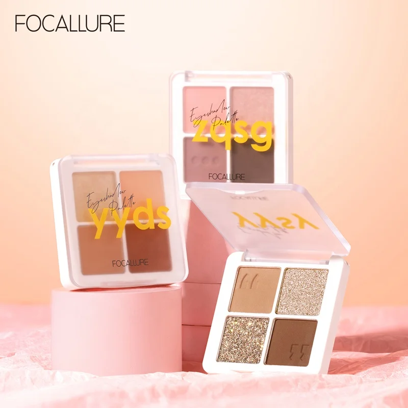 Focallure paleta sjena za oči, 4 boje