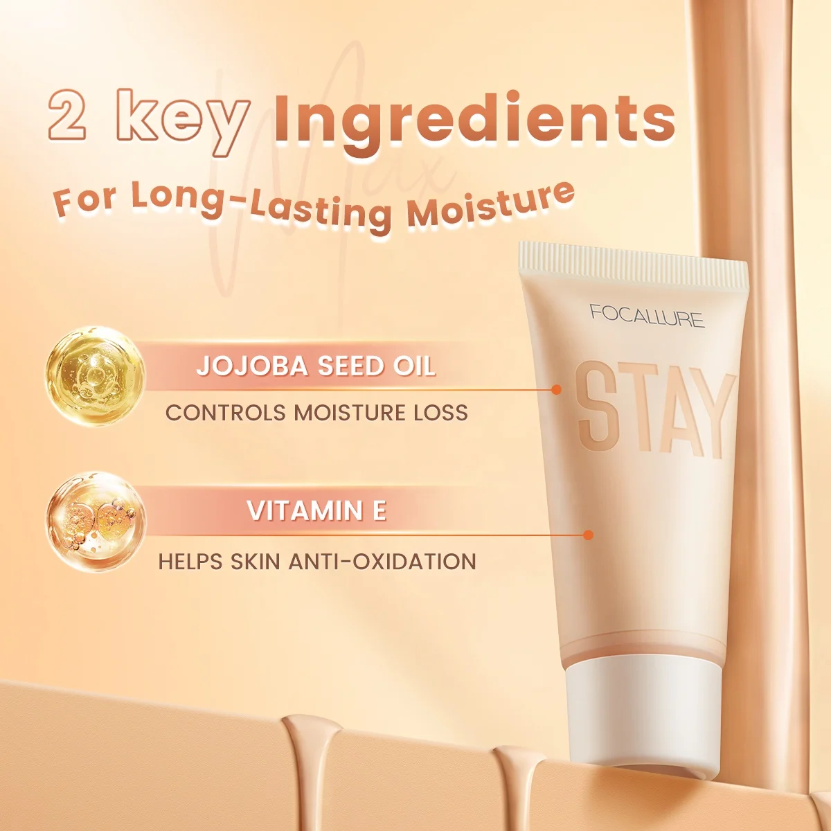 Focallure Staymax Matte Foundation tečni puder za lice