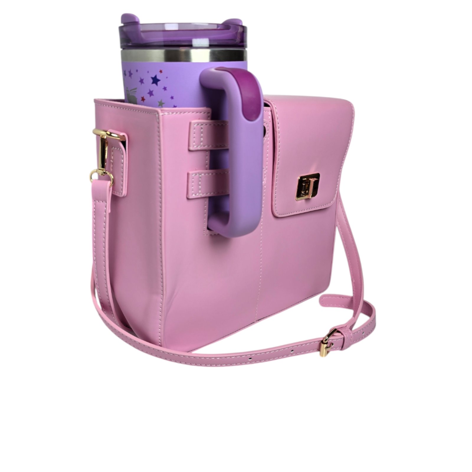 Torba za Stanley Cup Quencher H2.O termos-čašu 1.18l PU Leather