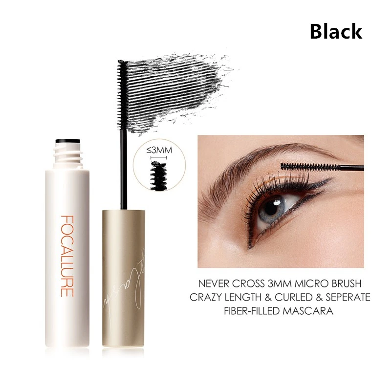 Focallure Fiber Filled maskara Black, Brown