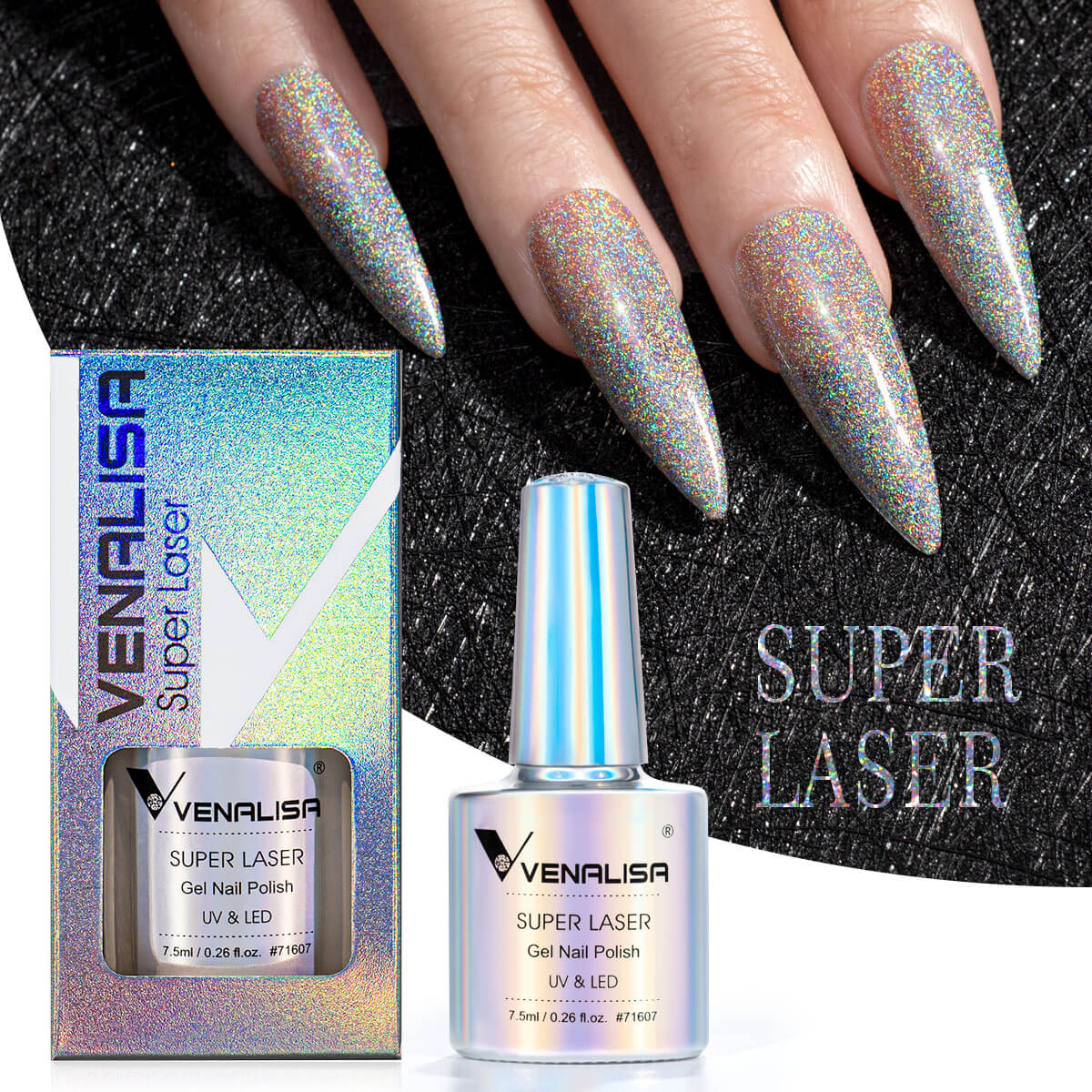Venalisa Super Laser Holographic trajni lak 7.5ml