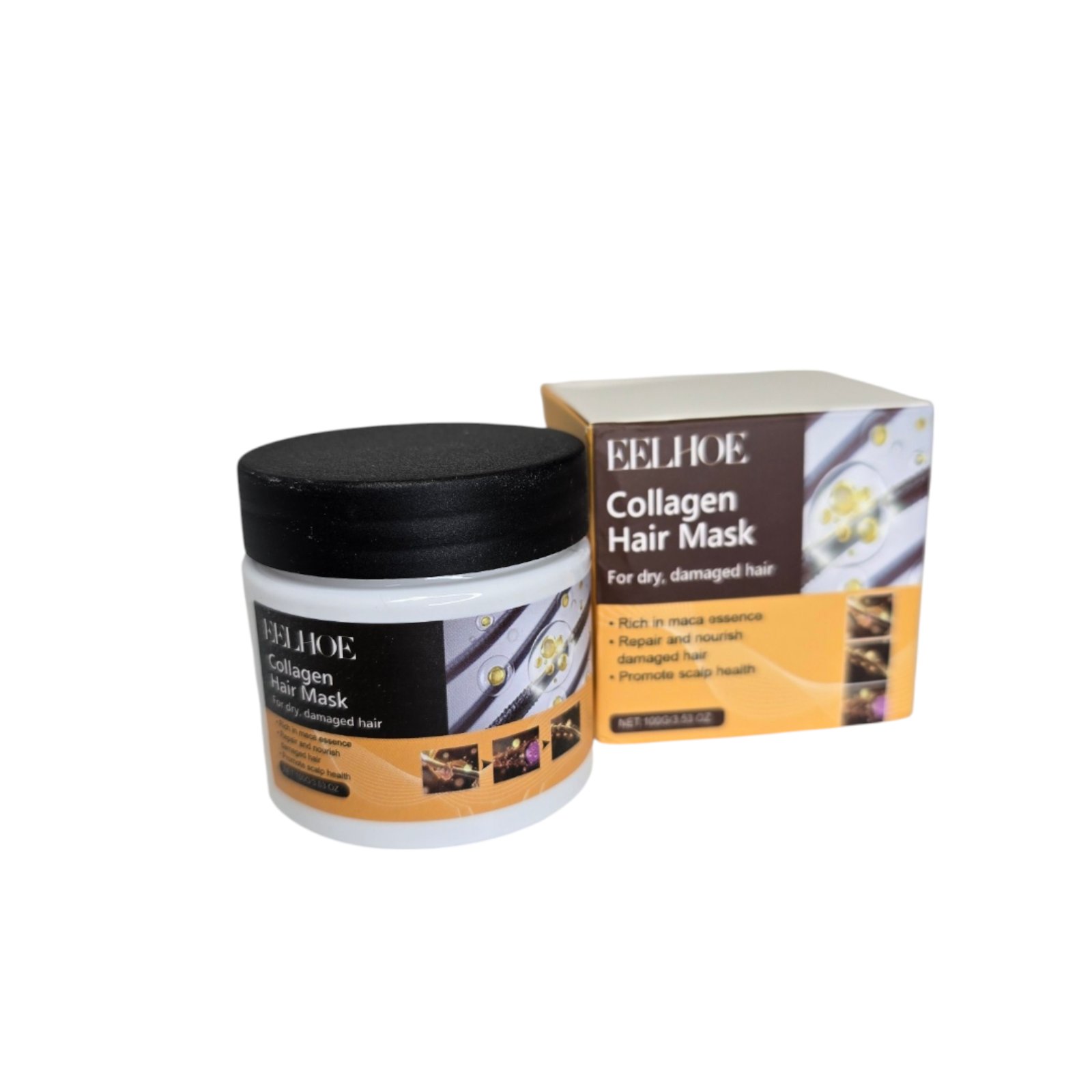 EELHOE Collagen maska za obnovu oštećene kose 100g