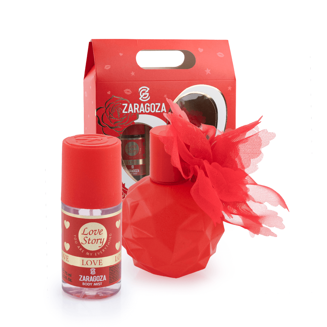 Zaragoza Gift set Eau de parfum 50ml, Body Mist 75ml