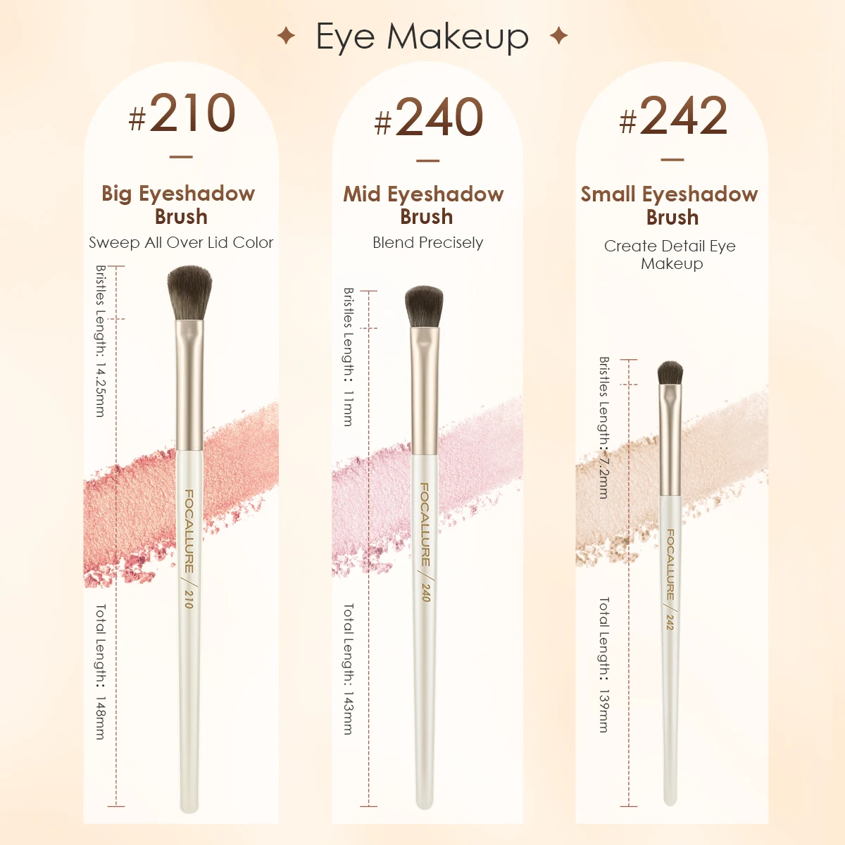 Focallure Makeup Brush četkice za šminkanje